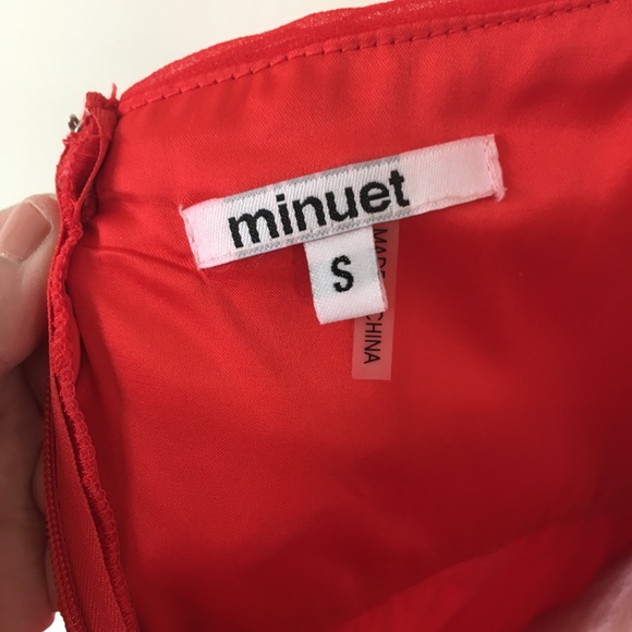 Minuet Red Dress - Picture 6 of 7